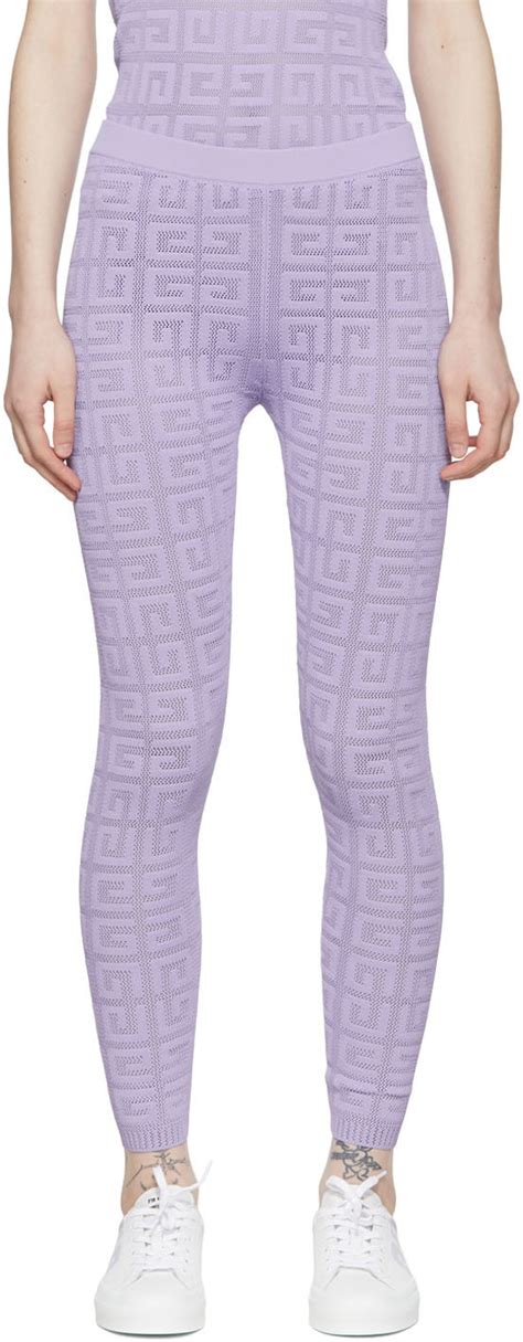 givenchy purple leggings|givenchy leggings set.